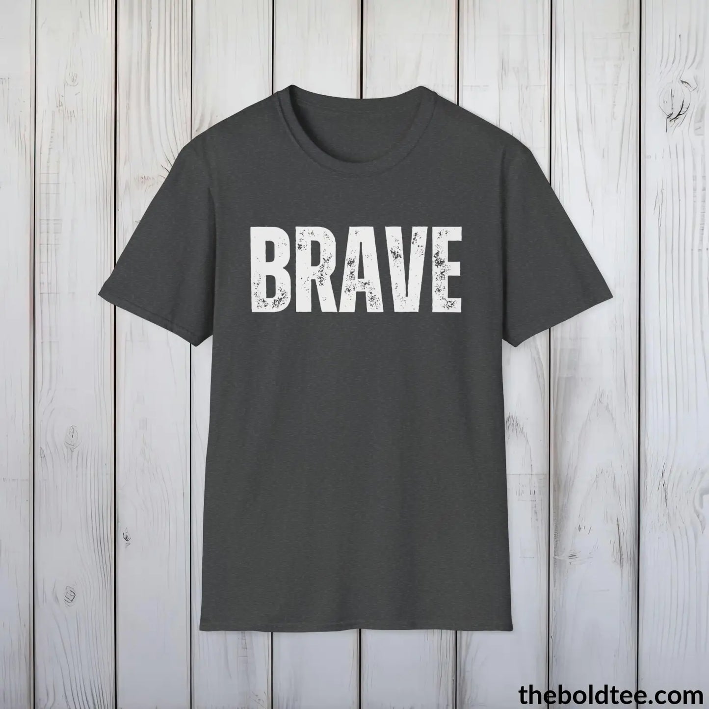 BRAVE Tee - Bold Urbnan Cotton T-Shirt - 9 Epic Colors Available