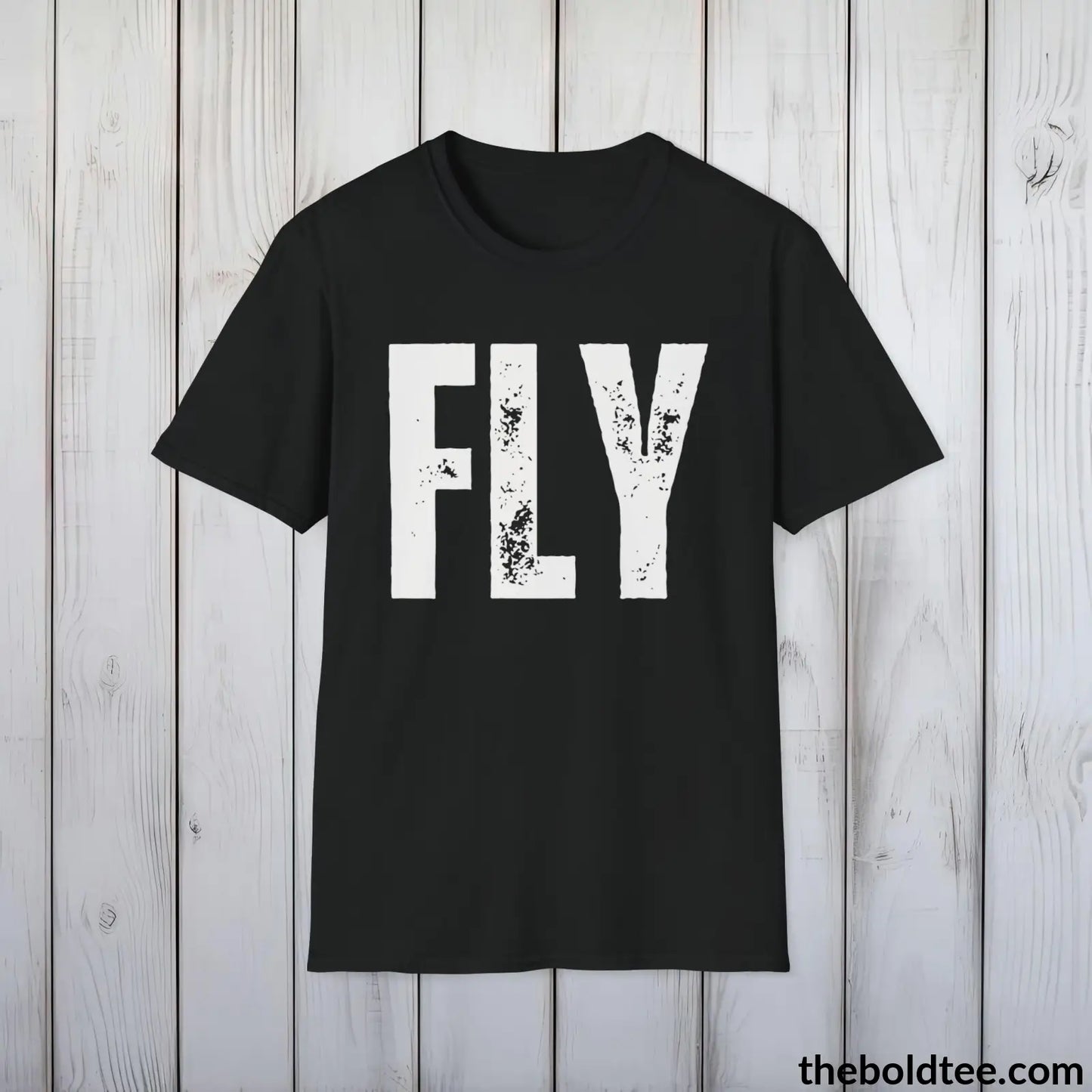 FLY Tee - Bold Urbnan Cotton T-Shirt - 9 Epic Colors Available