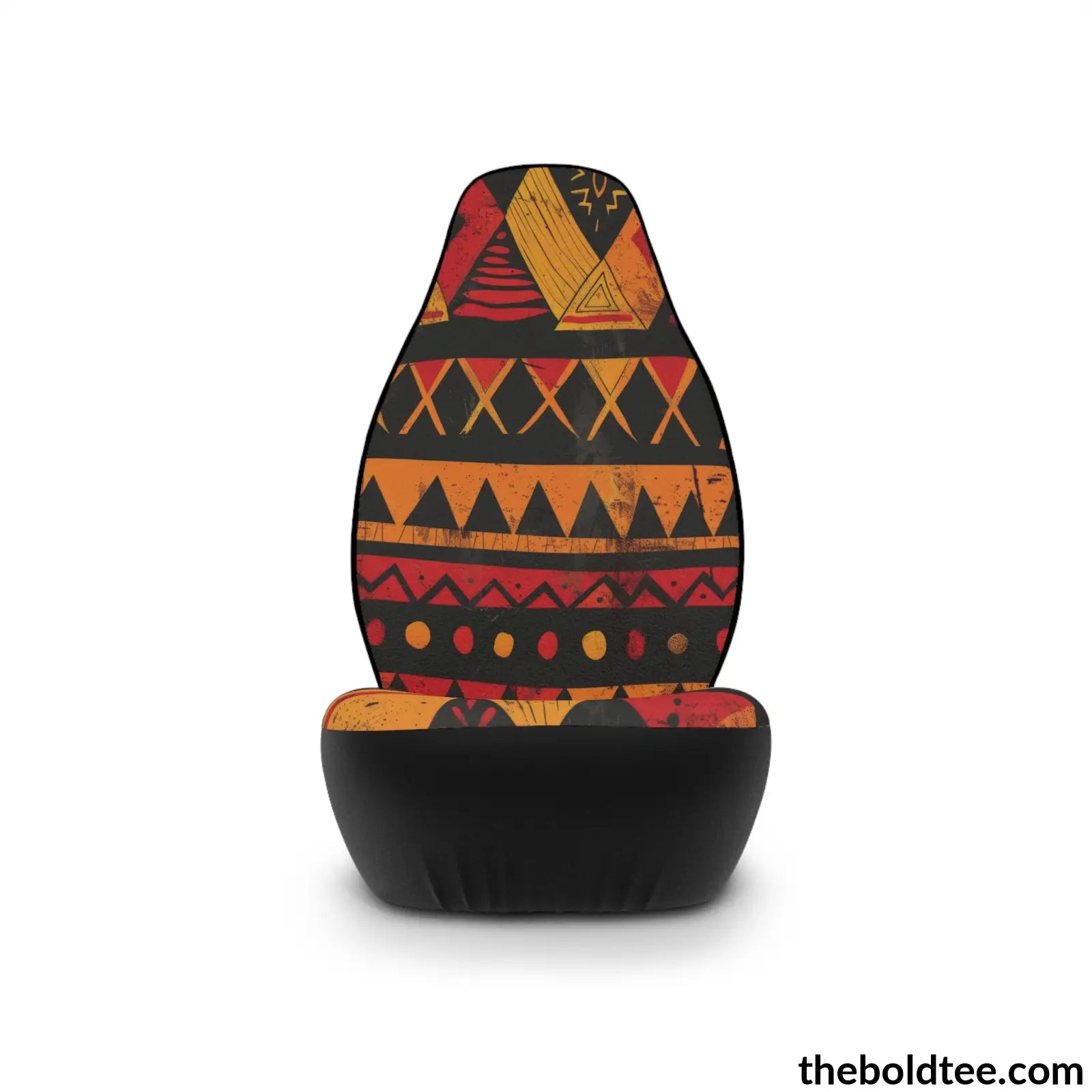 African Tribal Car Seat Covers (2 Pcs.) All Over Prints