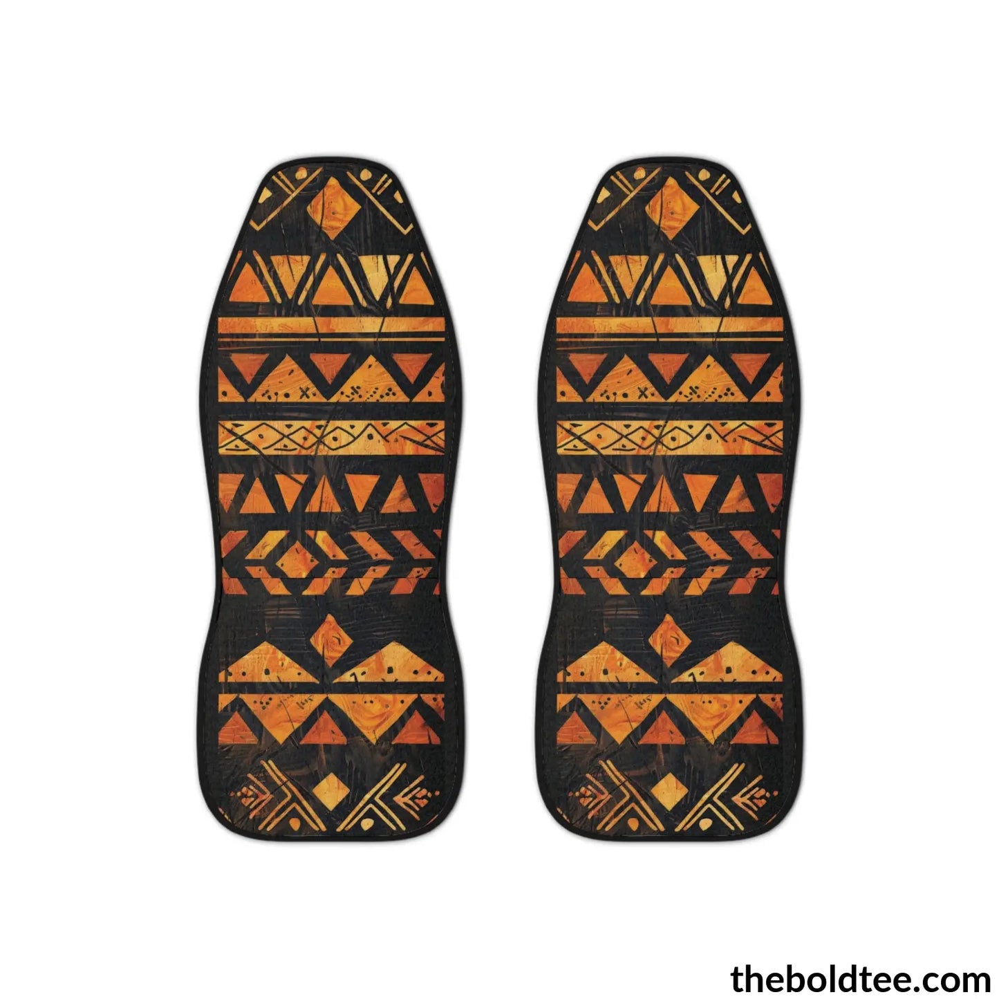 African Tribal Car Seat Covers (2 Pcs.) All Over Prints