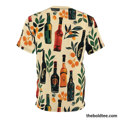 Beer Tee - Premium All Over Print Crewneck Shirt Prints