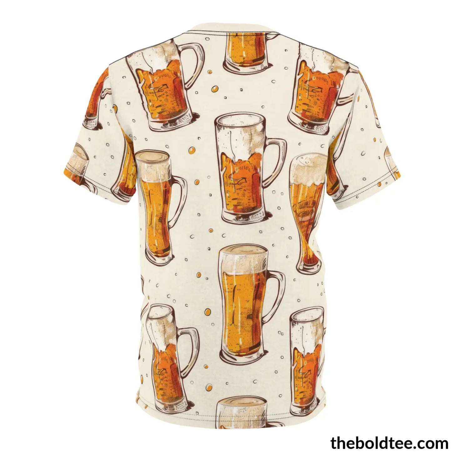 Beer Tee - Premium All Over Print Crewneck Shirt Prints