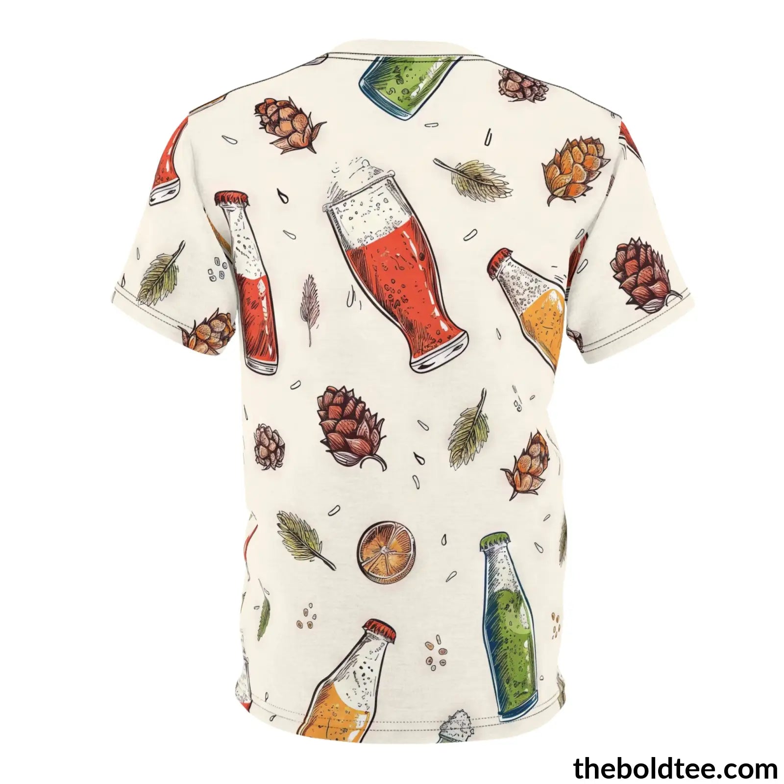 Beer Tee - Premium All Over Print Crewneck Shirt Prints