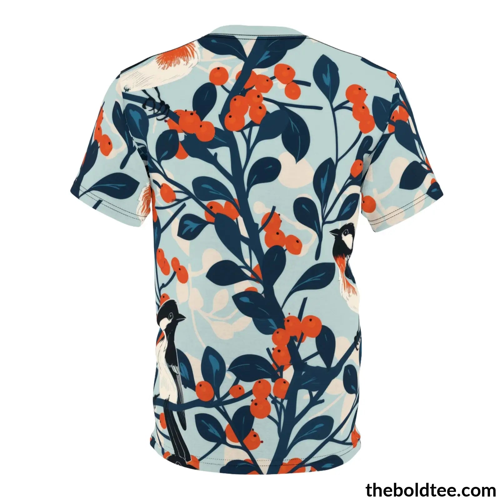 Birds Tee - Premium All Over Print Crewneck Shirt Prints