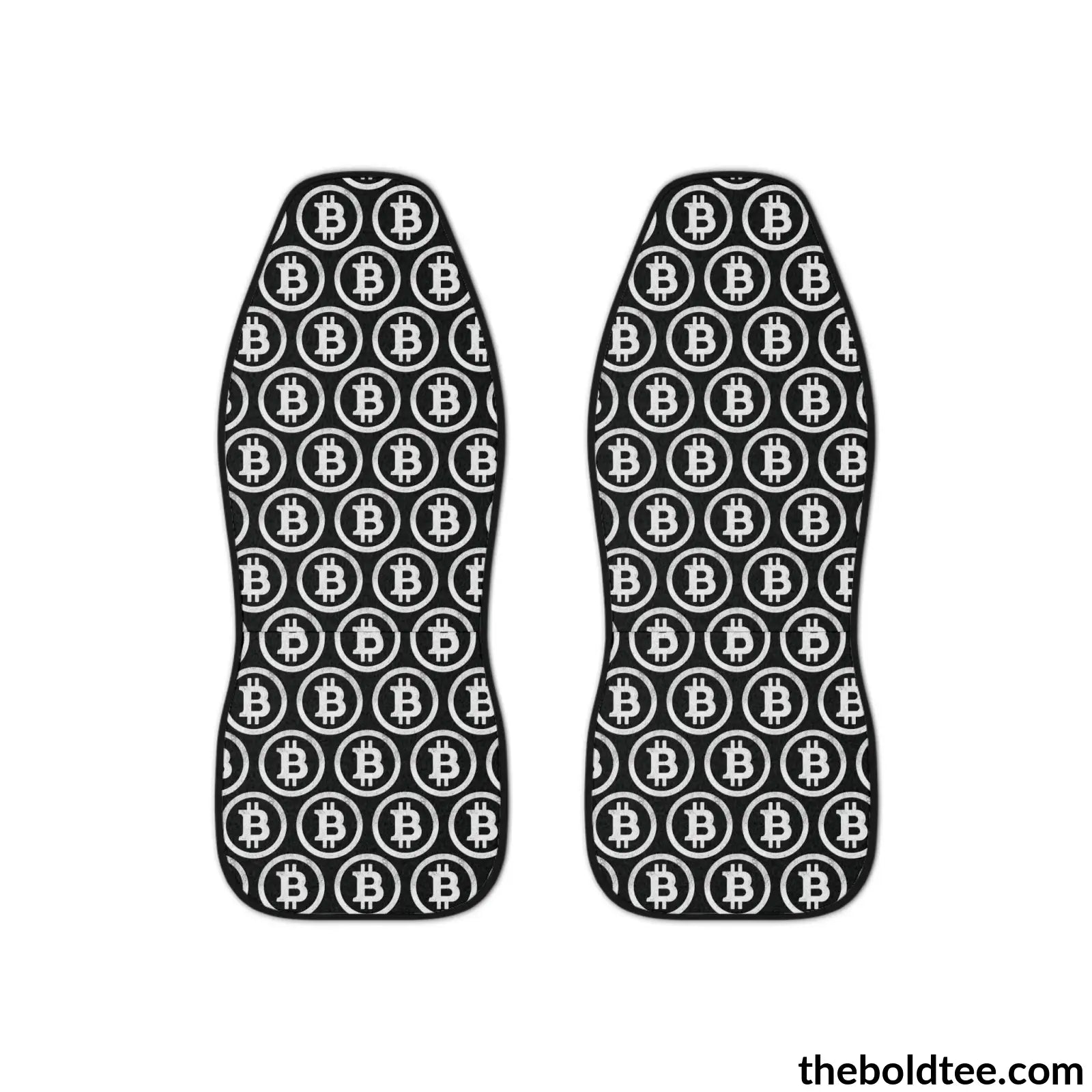 Bitcoin Car Seat Covers (2 Pcs.) All Over Prints