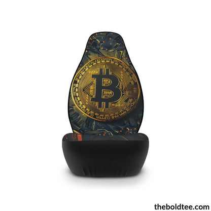 Bitcoin Car Seat Covers (2 Pcs.) All Over Prints