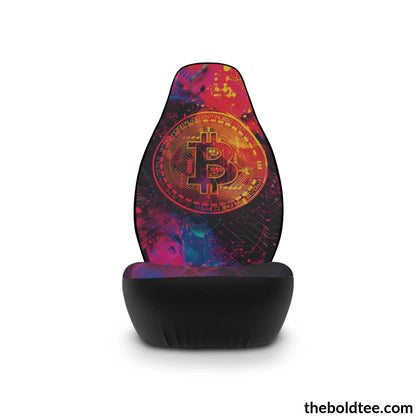 Bitcoin Car Seat Covers (2 Pcs.) All Over Prints