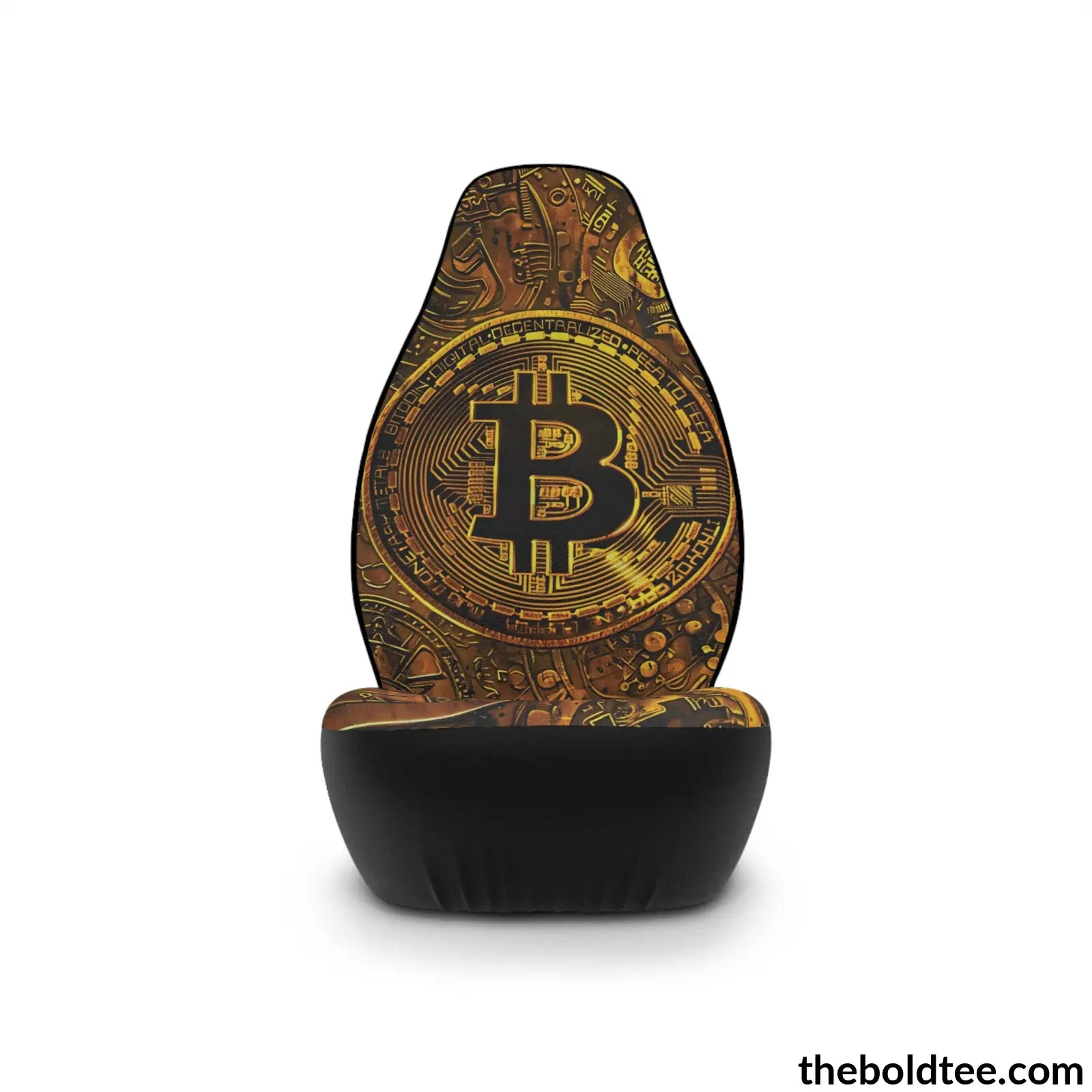 Bitcoin Car Seat Covers (2 Pcs.) All Over Prints