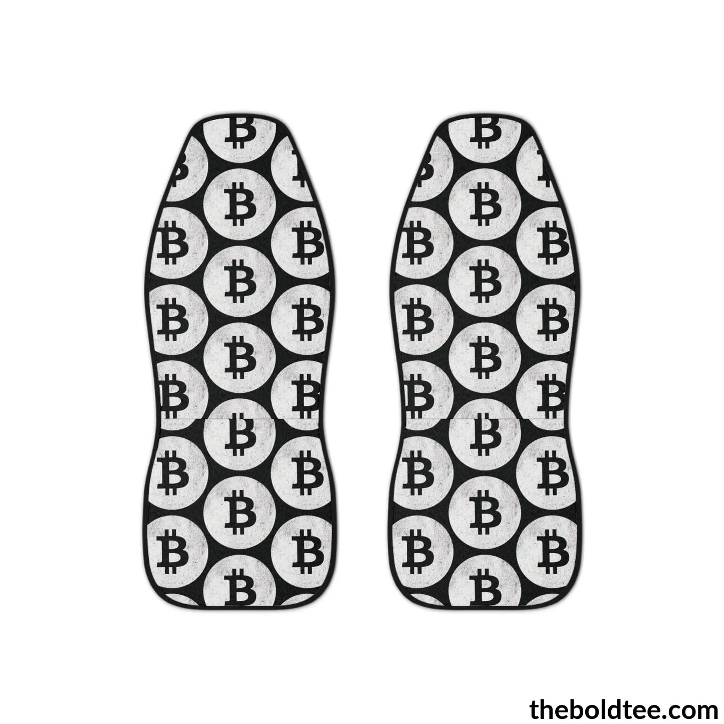 Bitcoin Car Seat Covers (2 Pcs.) All Over Prints