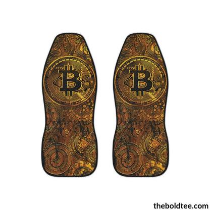 Bitcoin Car Seat Covers (2 Pcs.) All Over Prints