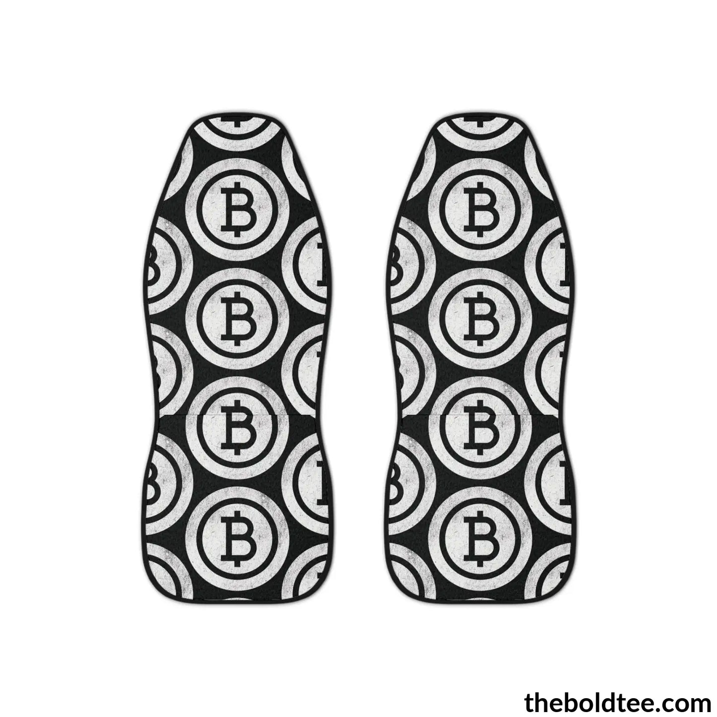 Bitcoin Car Seat Covers (2 Pcs.) All Over Prints