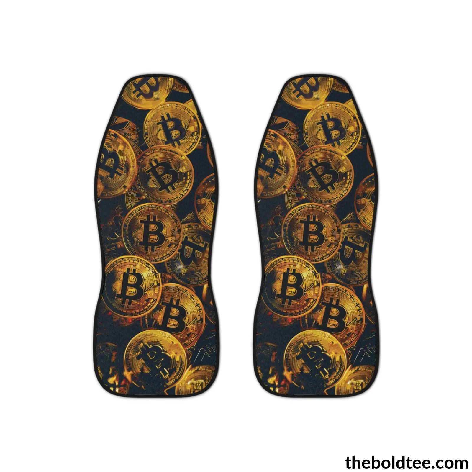 Bitcoin Car Seat Covers (2 Pcs.) All Over Prints