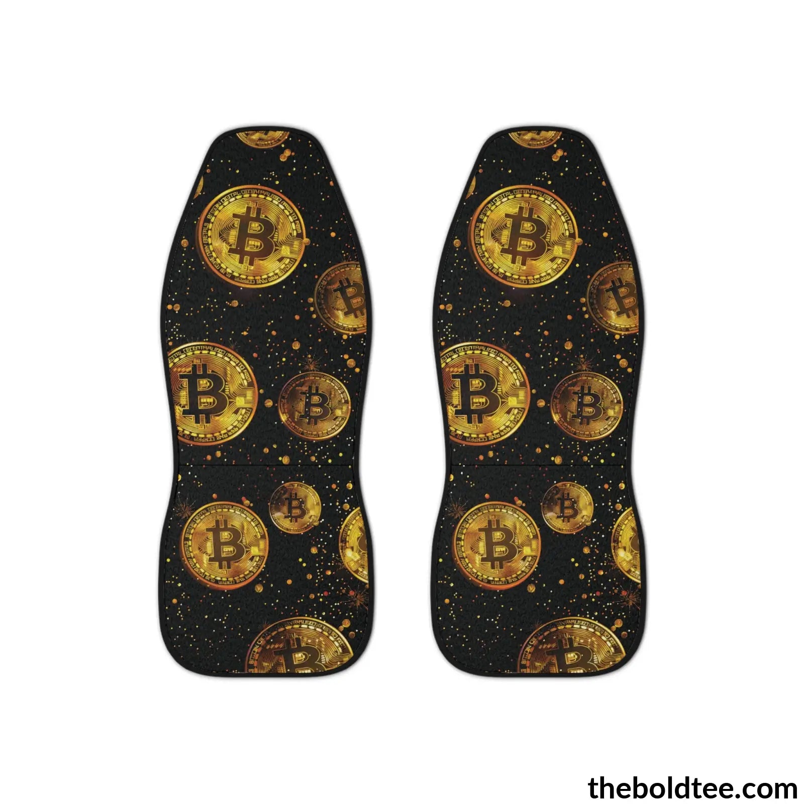 Bitcoin Car Seat Covers (2 Pcs.) All Over Prints