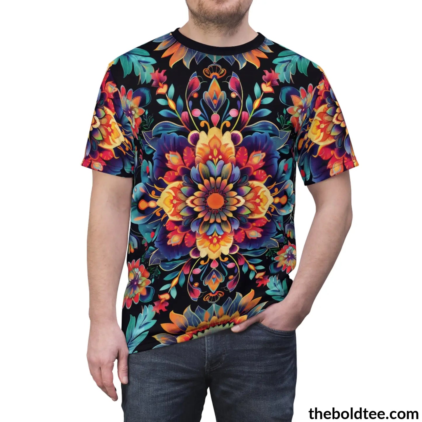 Boho Tee - Premium All Over Print Crewneck Shirt Prints