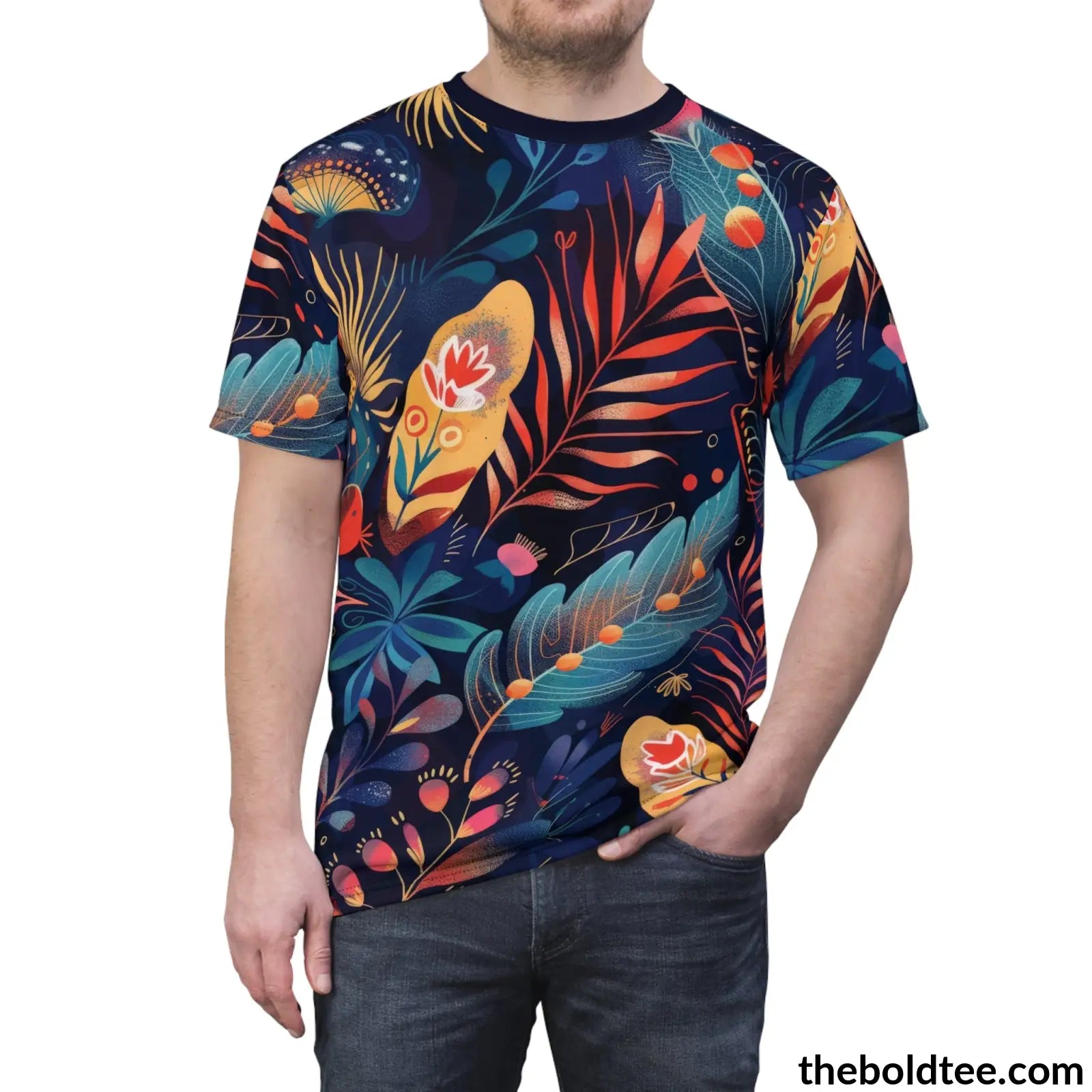 Boho Tee - Premium All Over Print Crewneck Shirt Prints