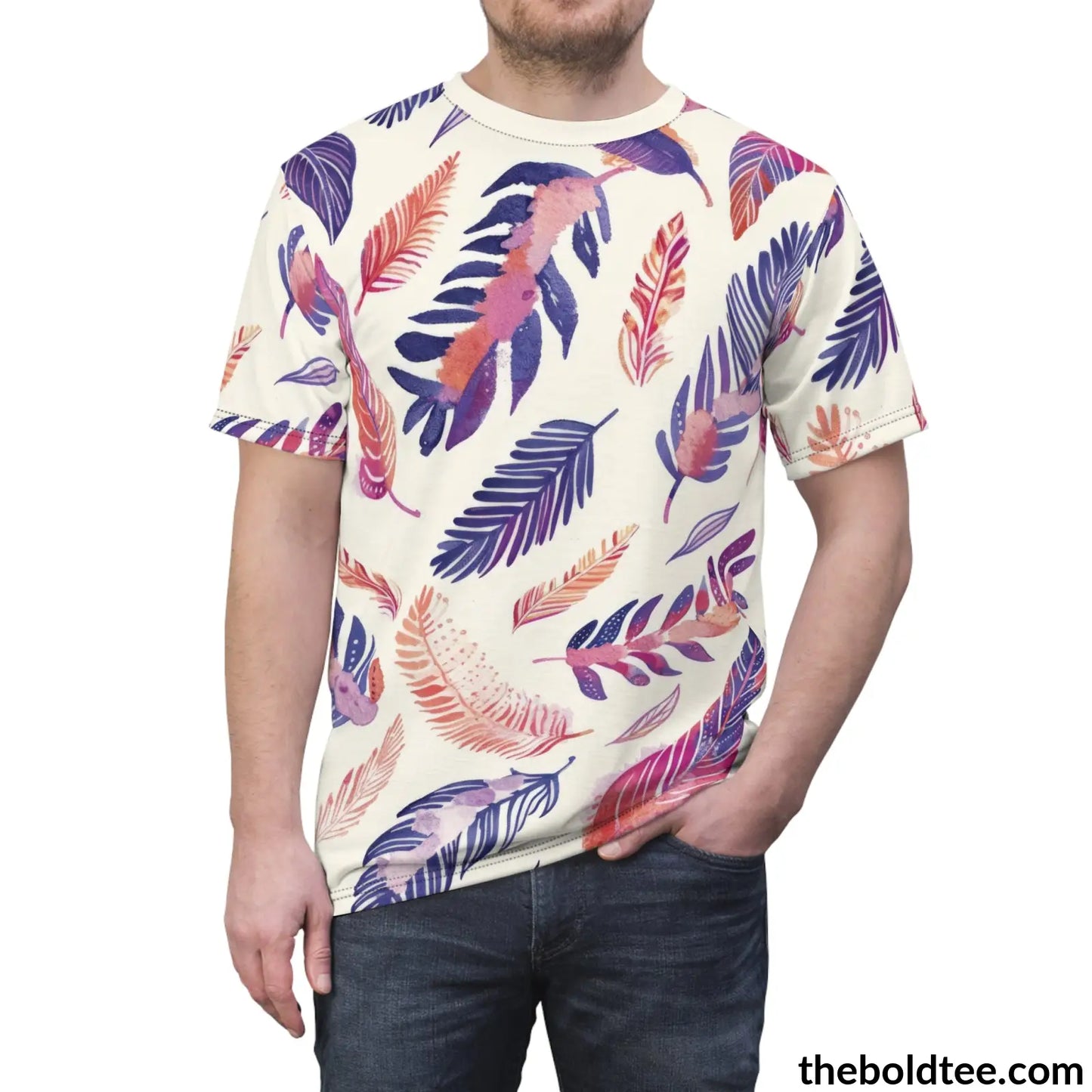 Boho Tee - Premium All Over Print Crewneck Shirt Prints