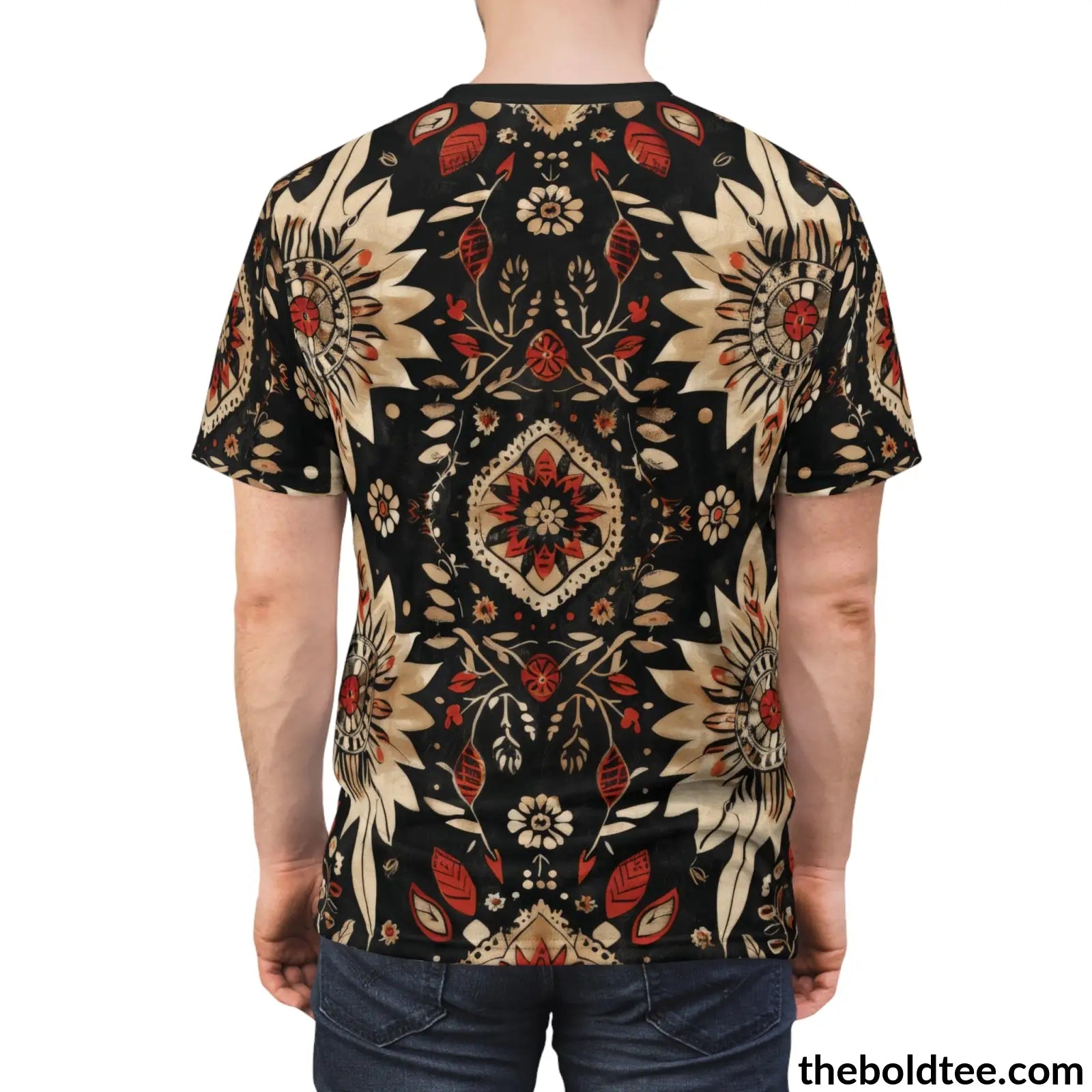 Boho Tee - Premium All Over Print Crewneck Shirt Prints