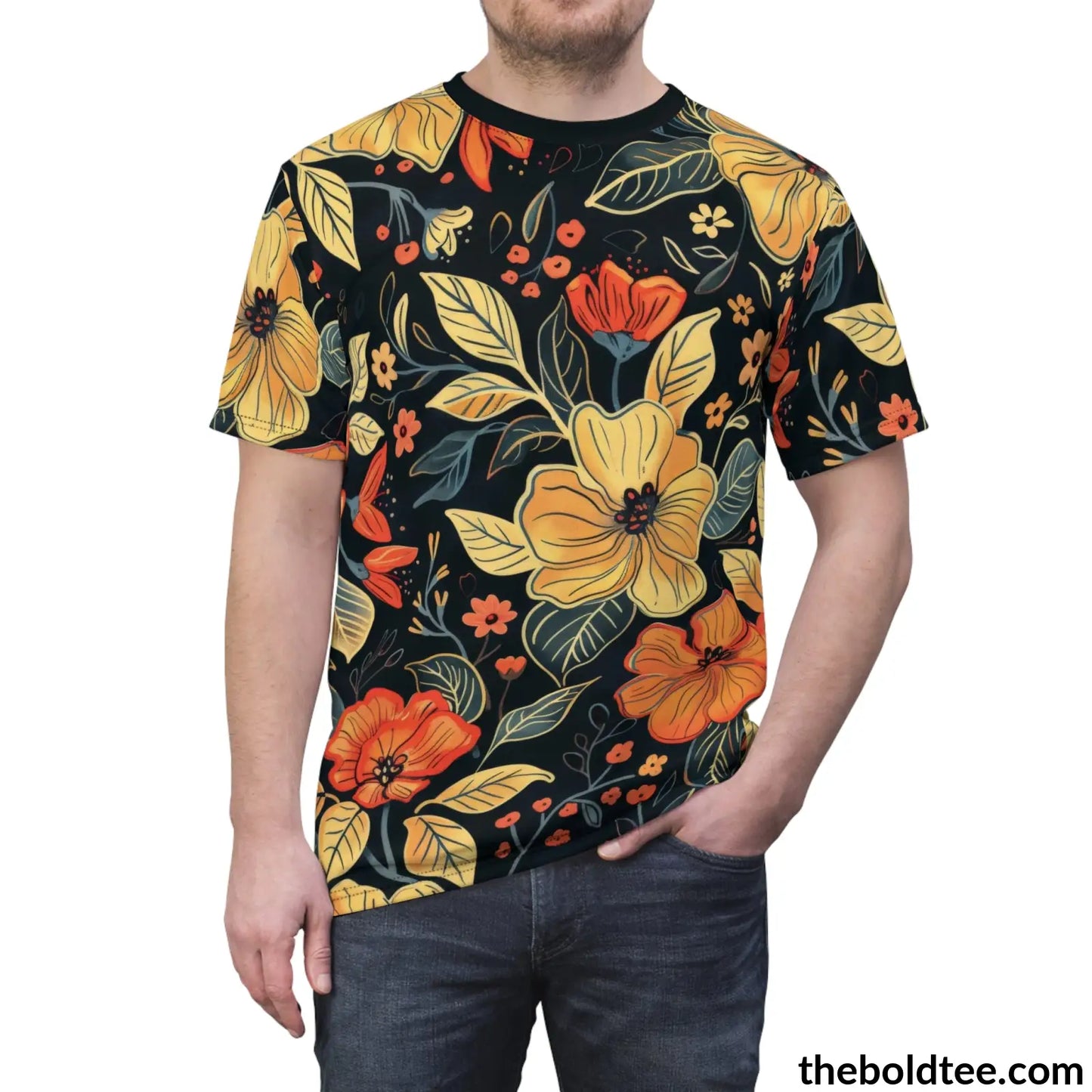 Boho Tee - Premium All Over Print Crewneck Shirt Prints