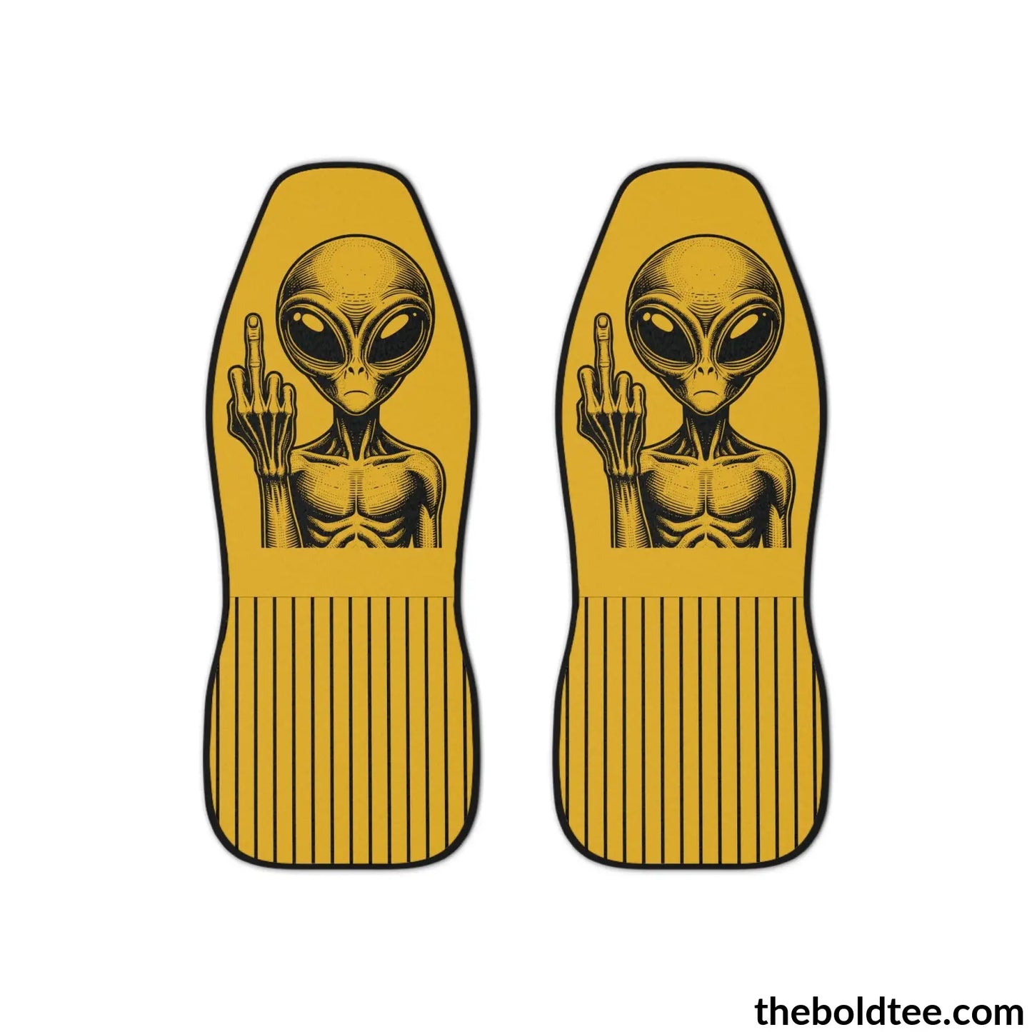 Bold Alien Car Seat Covers (2 Pcs.) All Over Prints