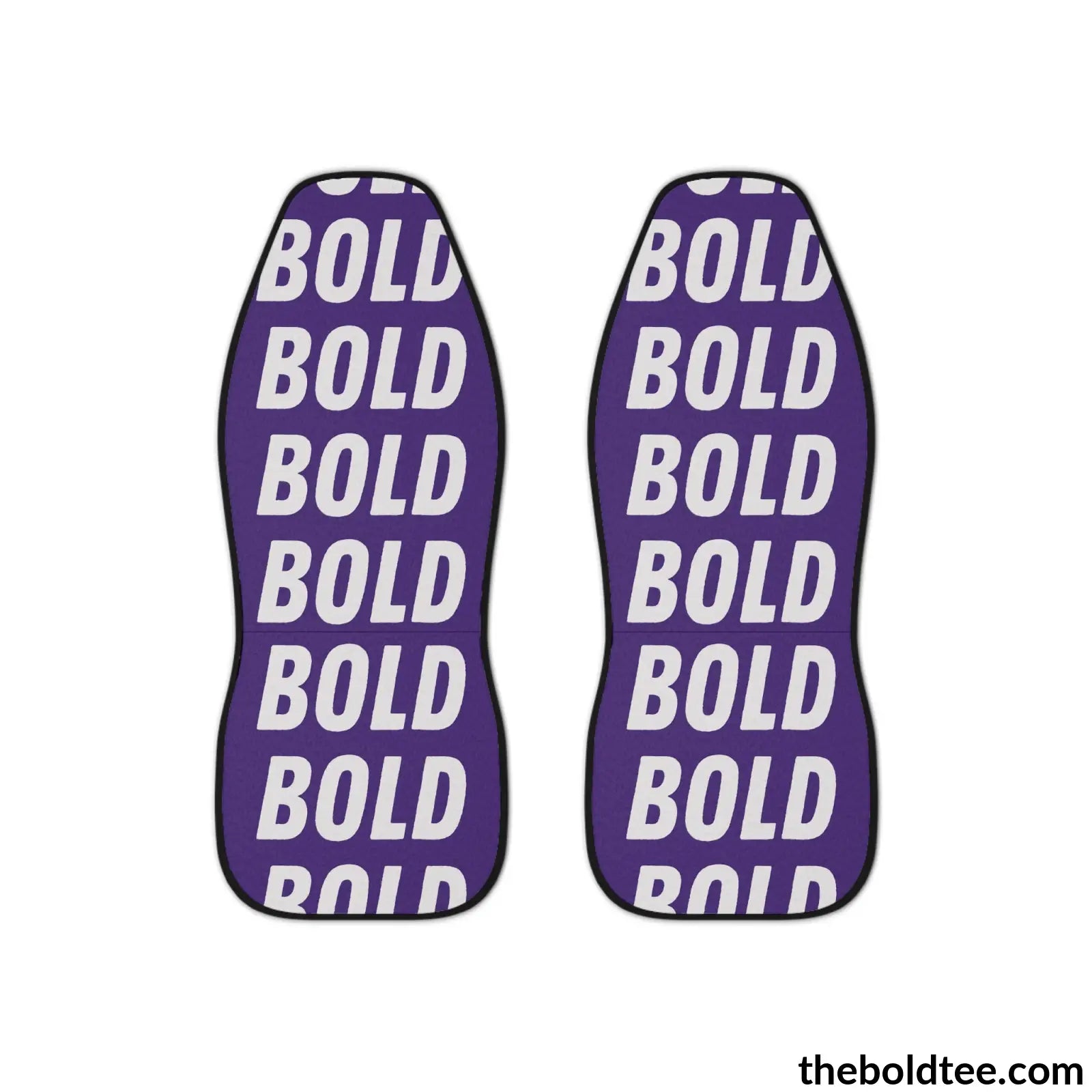 Bold Car Seat Covers (2 Pcs.) All Over Prints