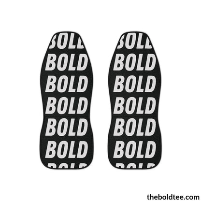 Bold Car Seat Covers (2 Pcs.) All Over Prints