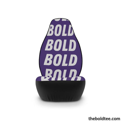 Bold Car Seat Covers (2 Pcs.) All Over Prints