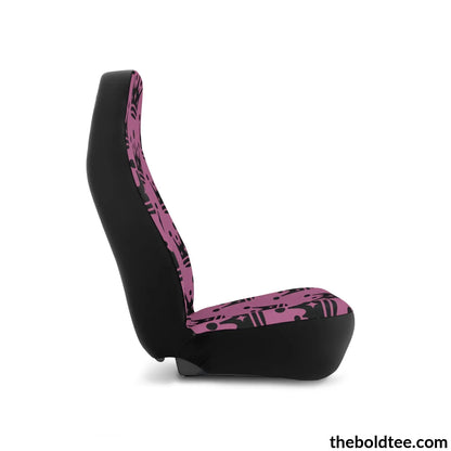 Bold Crown Car Seat Covers (2 Pcs.) All Over Prints