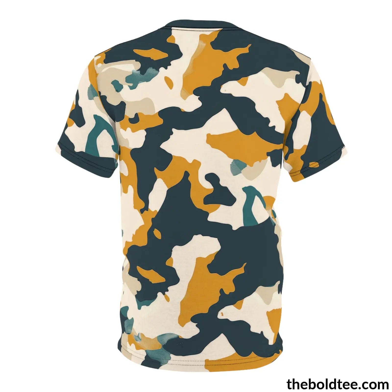 Camouflage Tee - Premium All Over Print Crewneck Shirt Prints