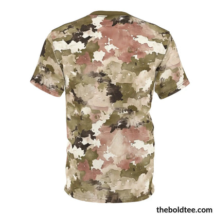 Camouflage Tee - Premium All Over Print Crewneck Shirt Prints