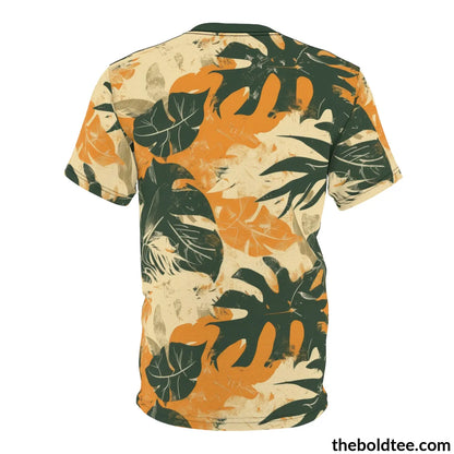 Camouflage Tee - Premium All Over Print Crewneck Shirt Prints