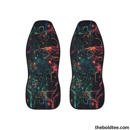 Circuit Car Seat Covers (2 Pcs.) All Over Prints