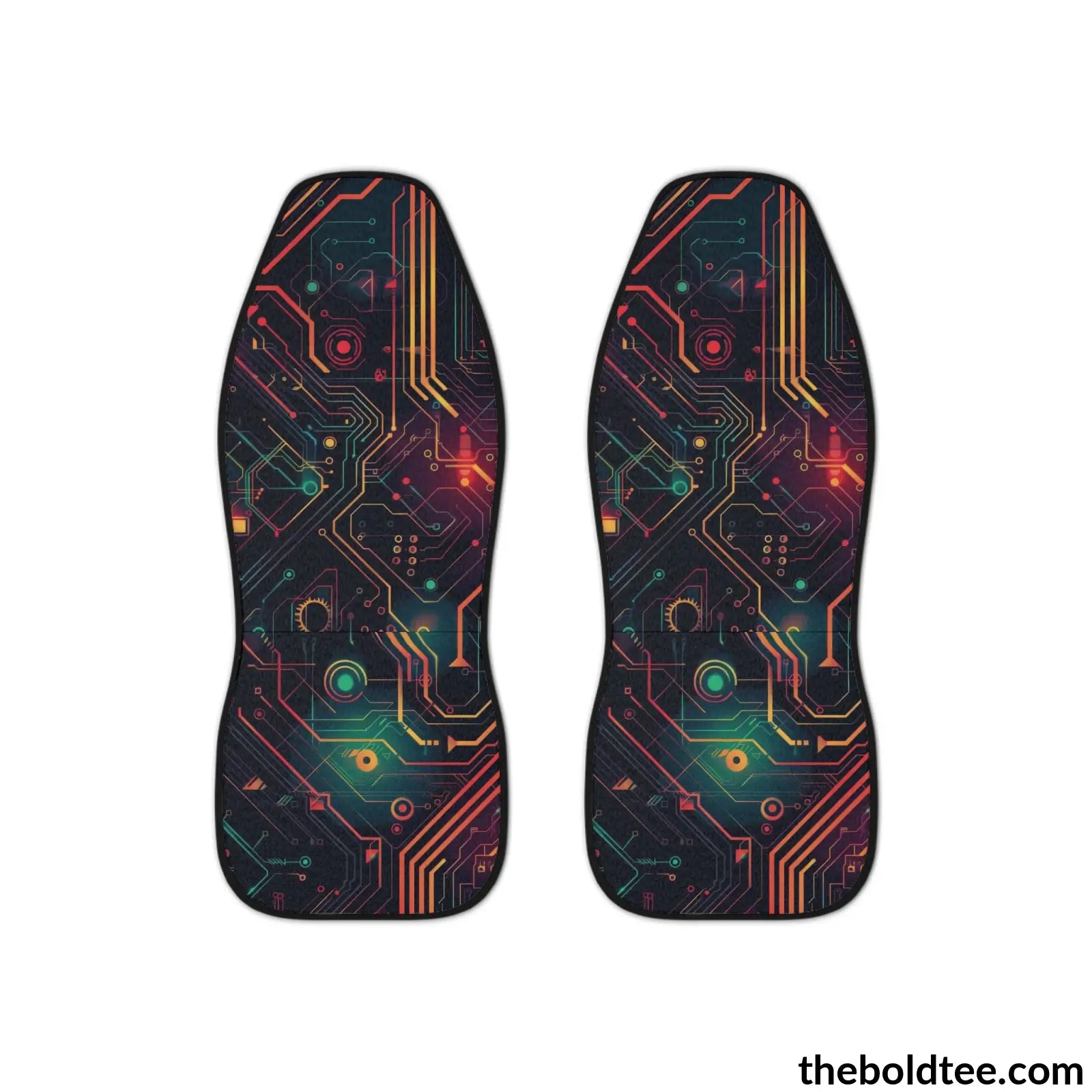 Circuit Car Seat Covers (2 Pcs.) All Over Prints