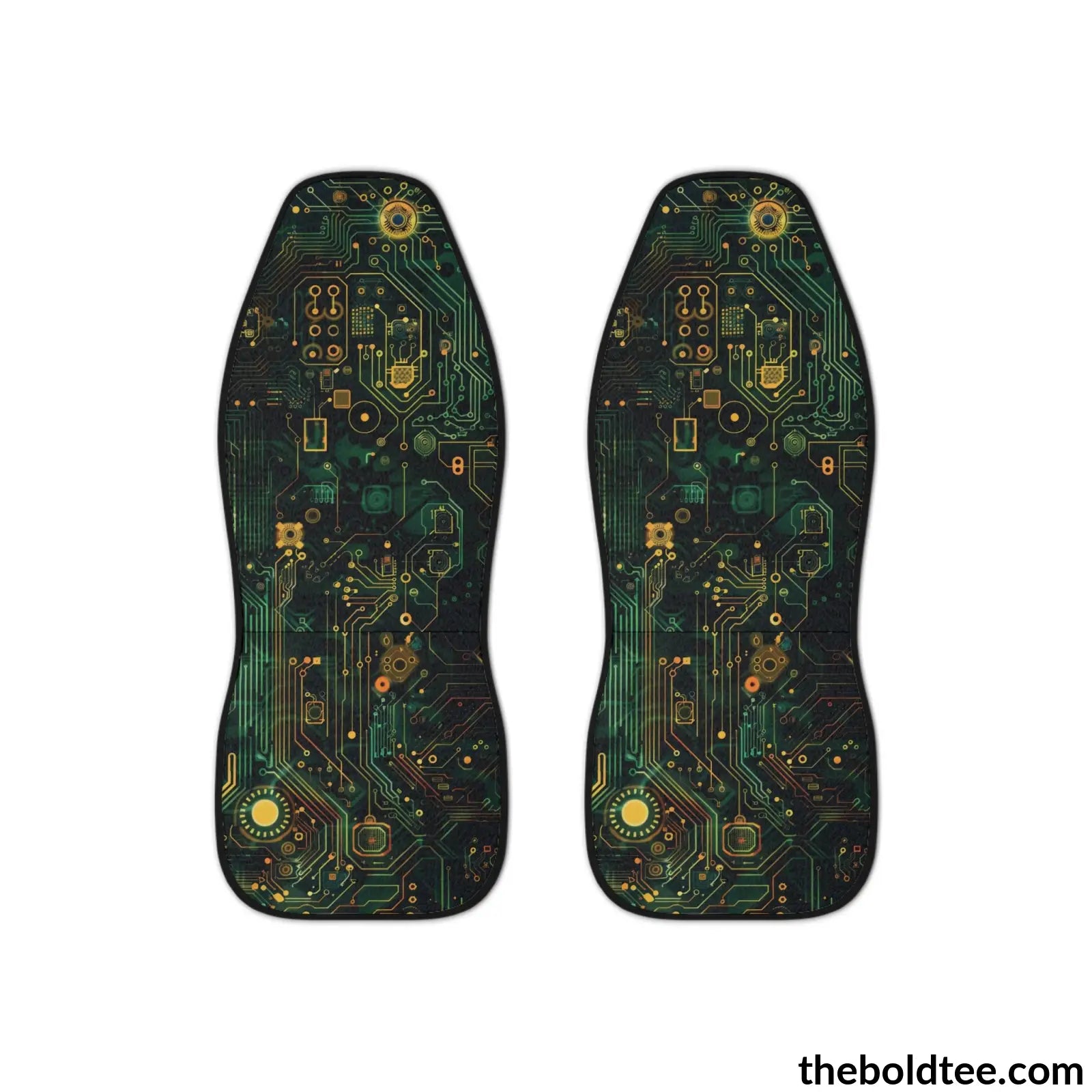 Circuit Car Seat Covers (2 Pcs.) All Over Prints