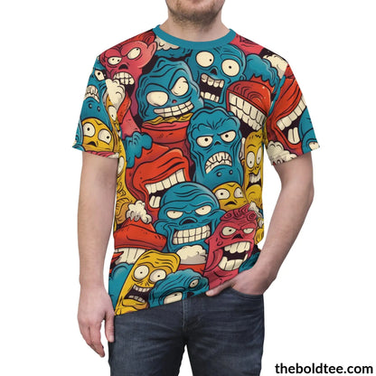 Cocomic Tee - Premium All Over Print Crewneck Shirt Prints