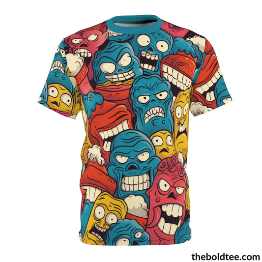 Cocomic Tee - Premium All Over Print Crewneck Shirt S Prints