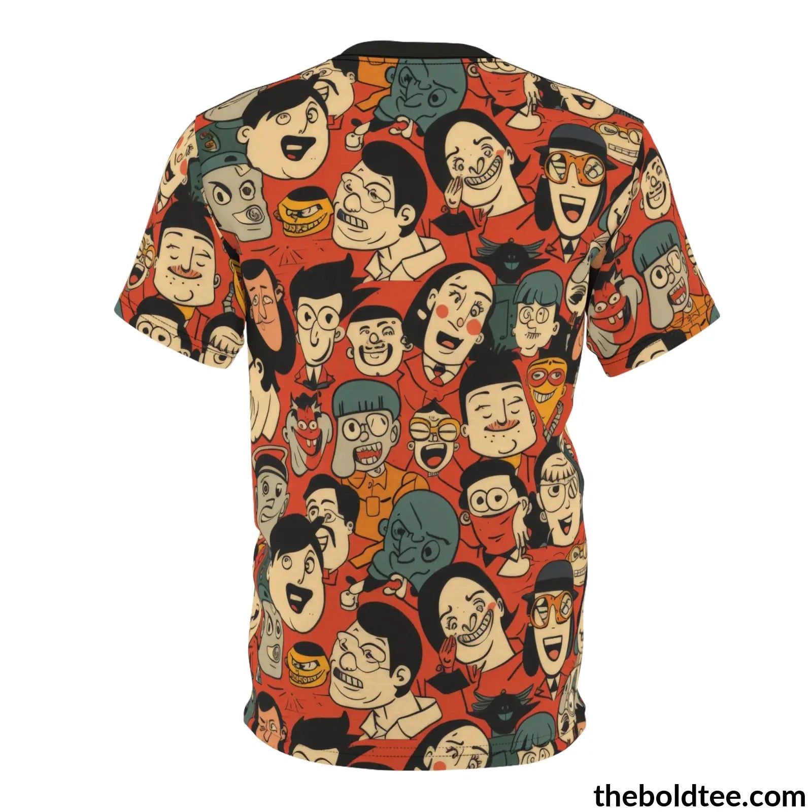 Comic Tee - Premium All Over Print Crewneck Shirt Prints