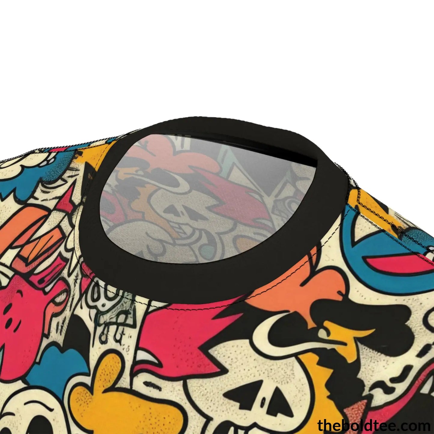 Comic Tee - Premium All Over Print Crewneck Shirt Prints