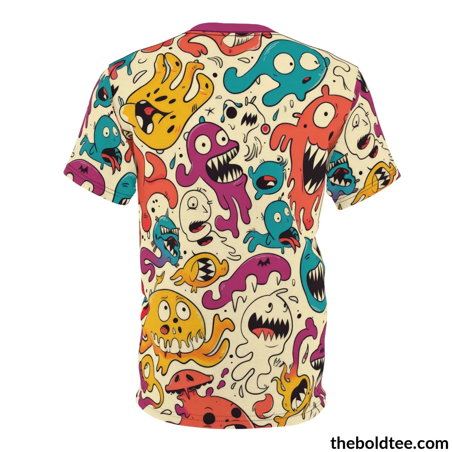 Comic Tee - Premium All Over Print Crewneck Shirt Prints