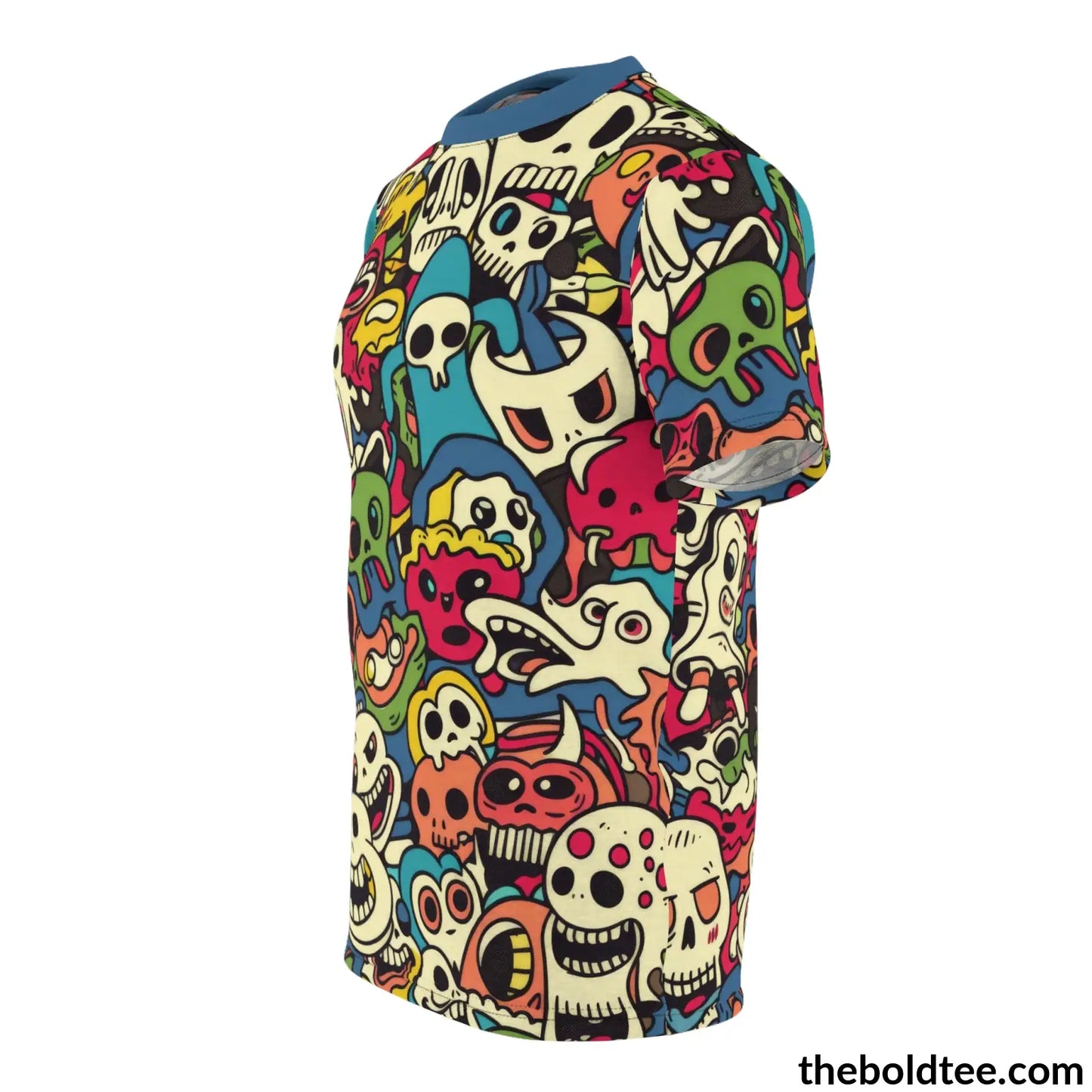 Comic Tee - Premium All Over Print Crewneck Shirt Prints