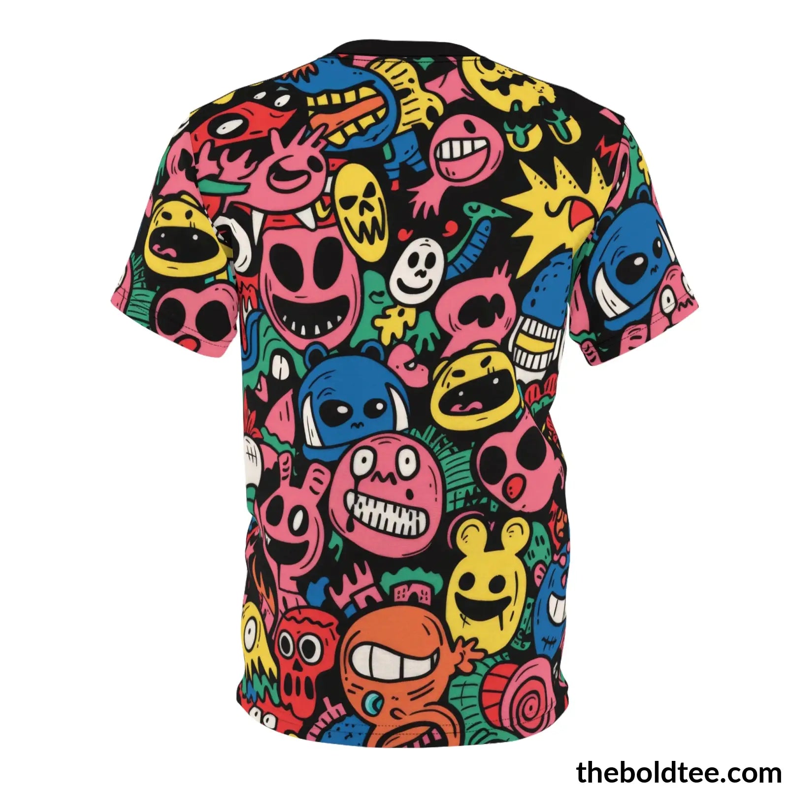 Comic Tee - Premium All Over Print Crewneck Shirt Prints