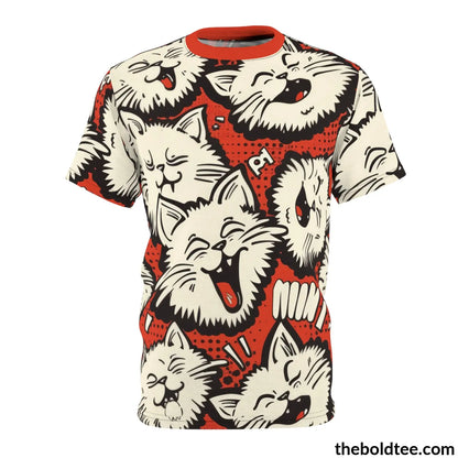 Comic Tee - Premium All Over Print Crewneck Shirt S Prints