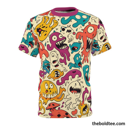 Comic Tee - Premium All Over Print Crewneck Shirt S Prints