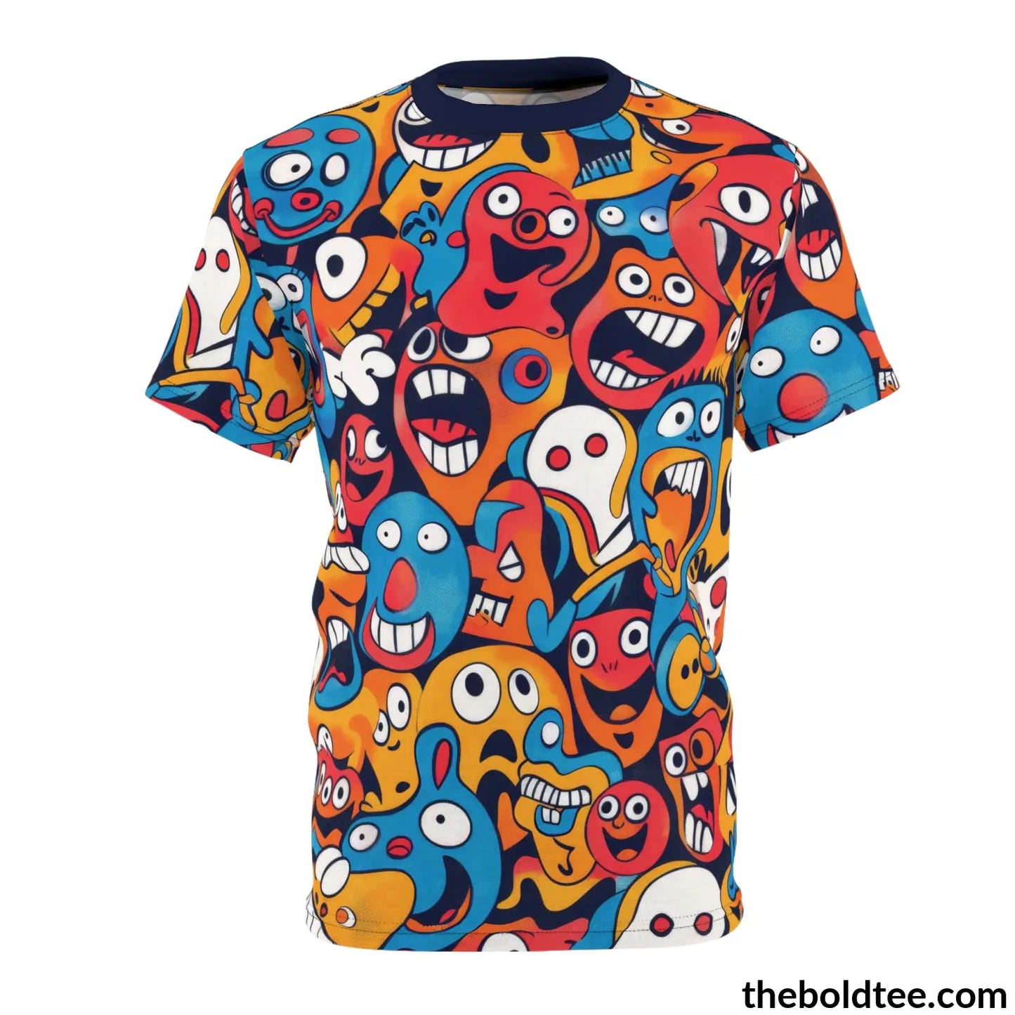 Comic Tee - Premium All Over Print Crewneck Shirt S Prints