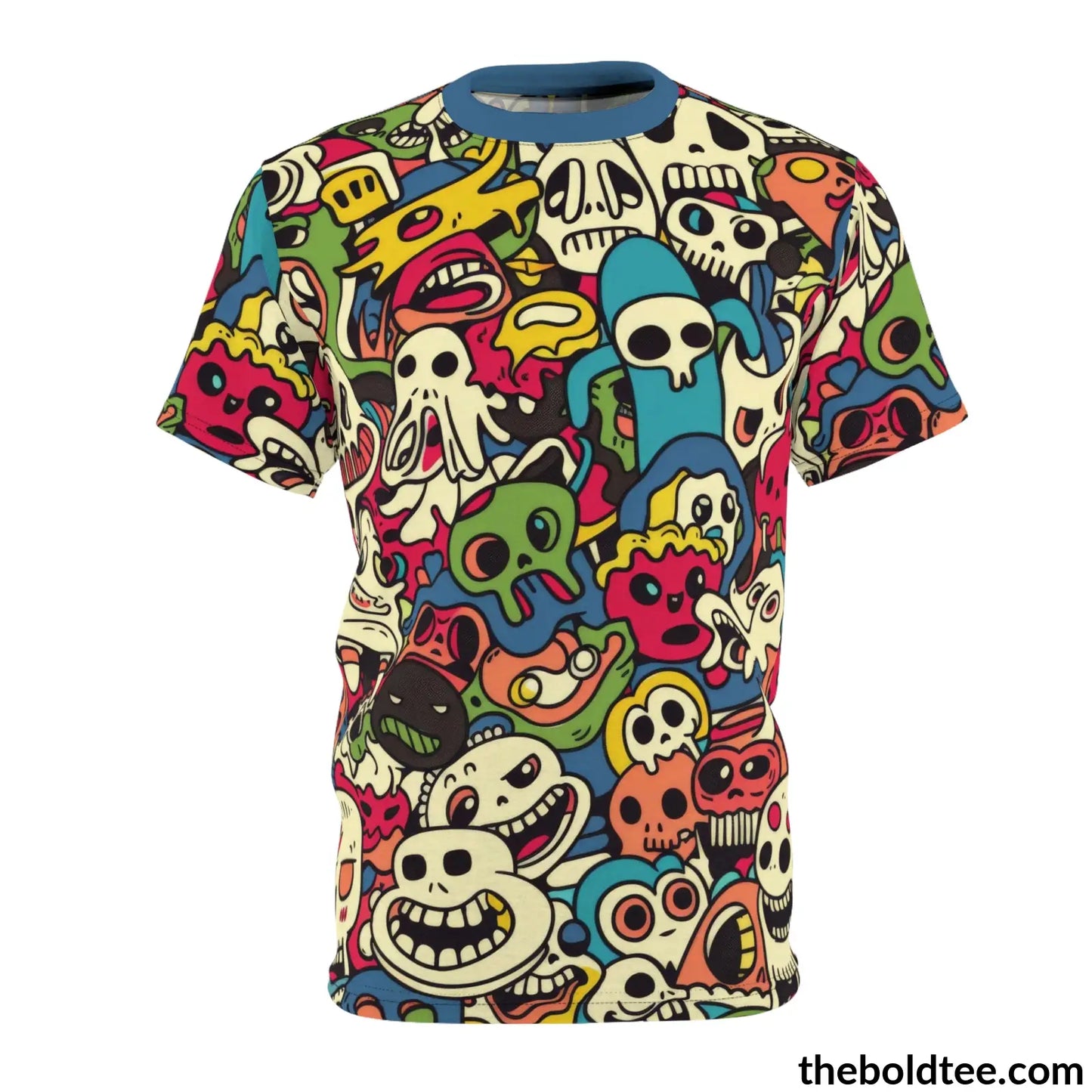 Comic Tee - Premium All Over Print Crewneck Shirt S Prints