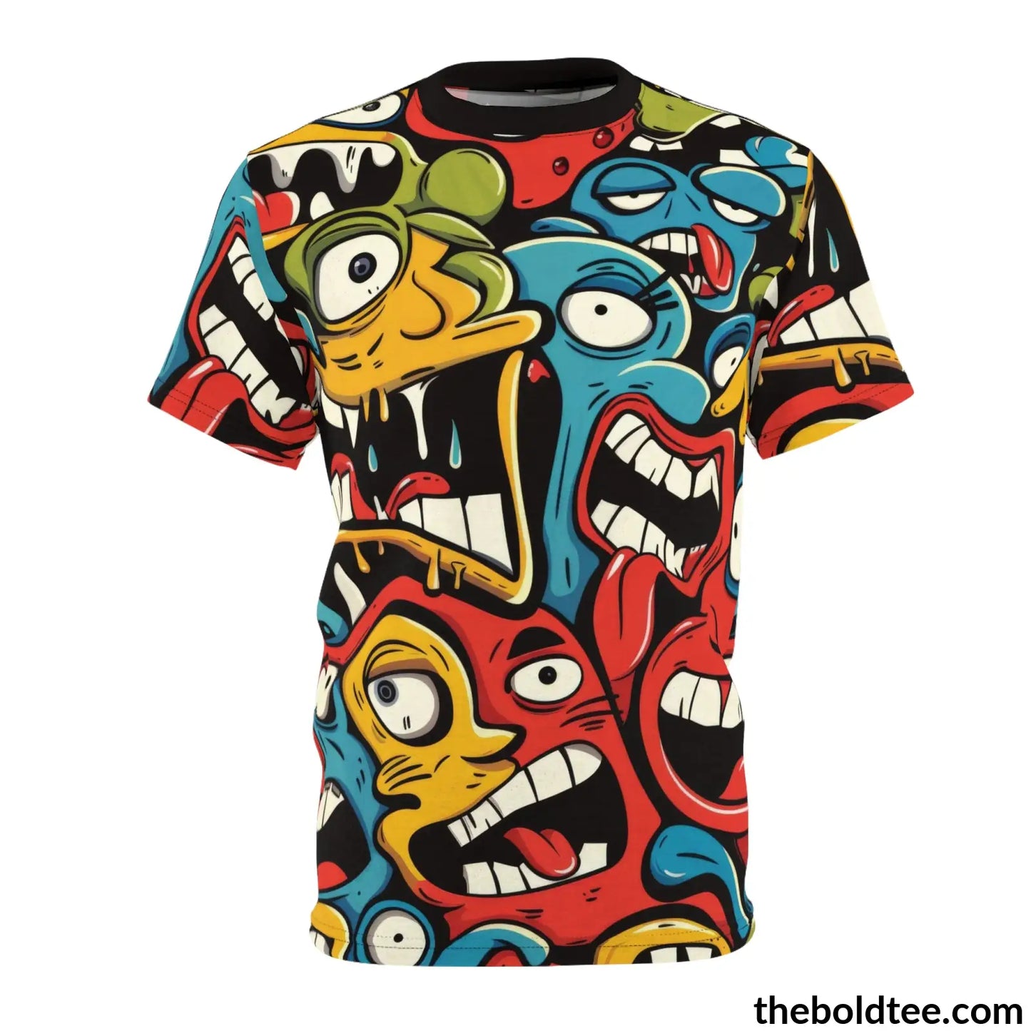 Comic Tee - Premium All Over Print Crewneck Shirt S Prints