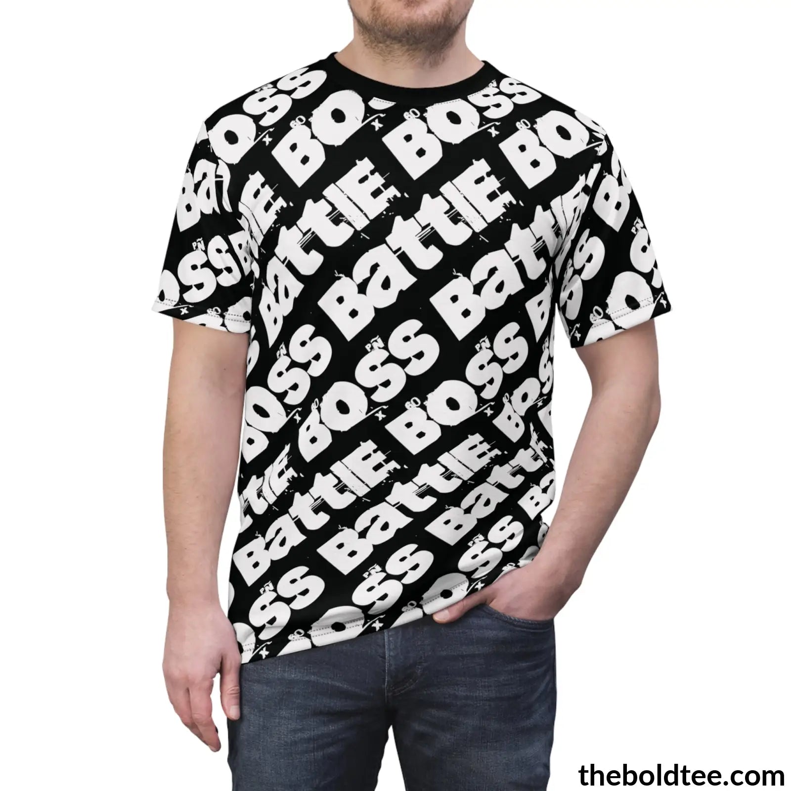 Copy Of Epic Boss Battle Tee - Premium All Over Print Crewneck Prints