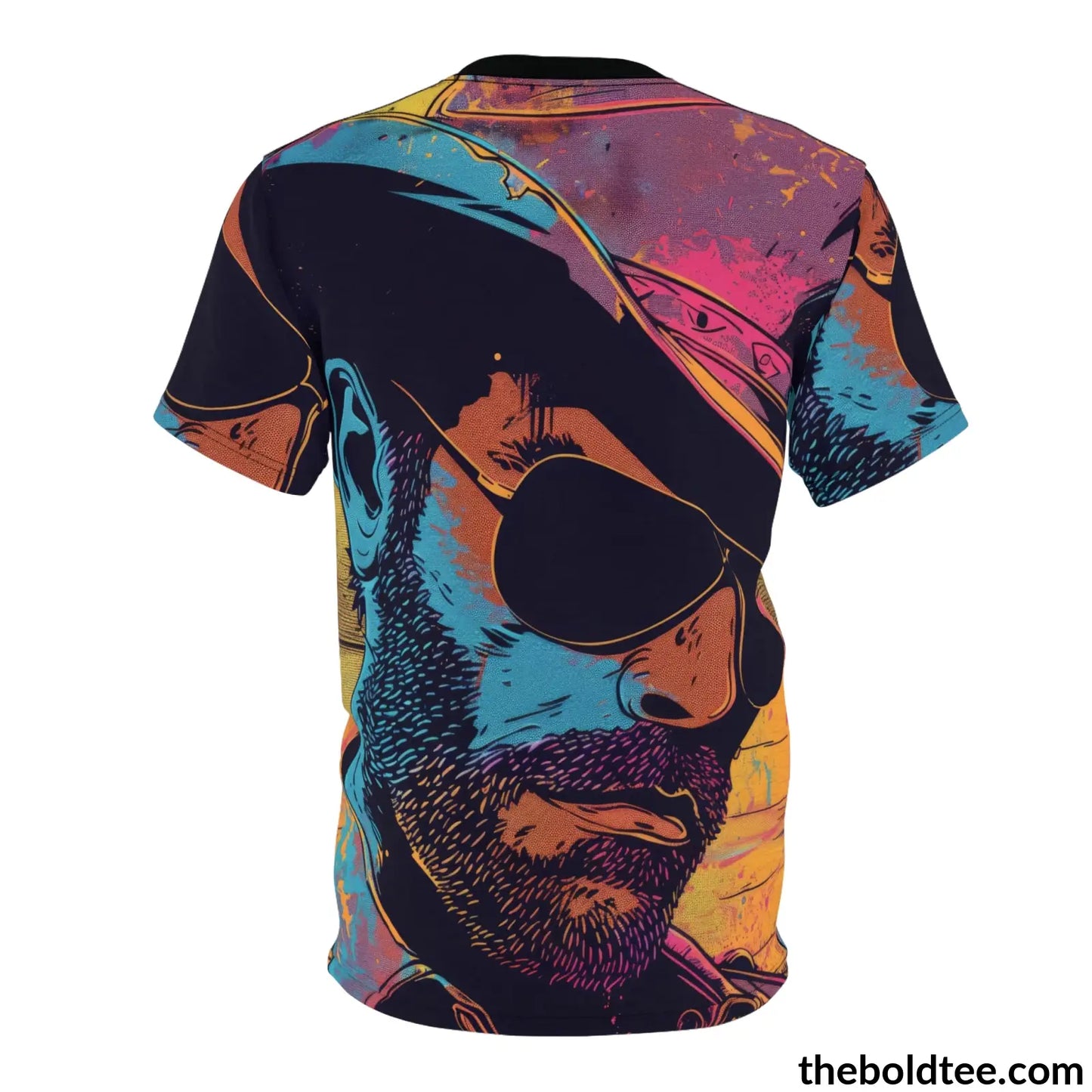 Cowboy Pop Art Tee - Premium All Over Print Crewneck Prints