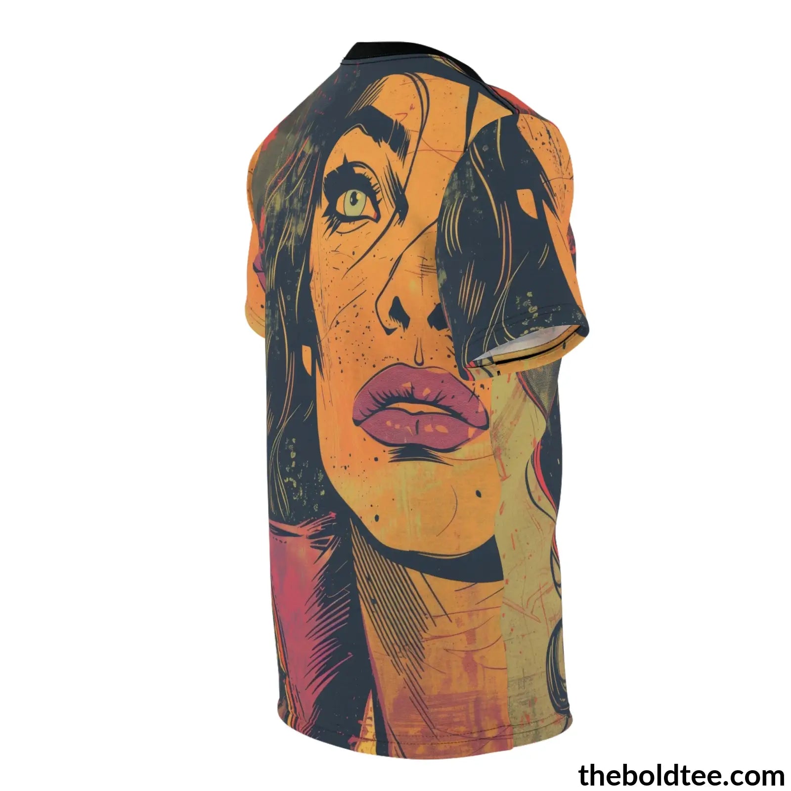 Cowgirl Pop Art Tee - Premium All Over Print Crewneck Prints