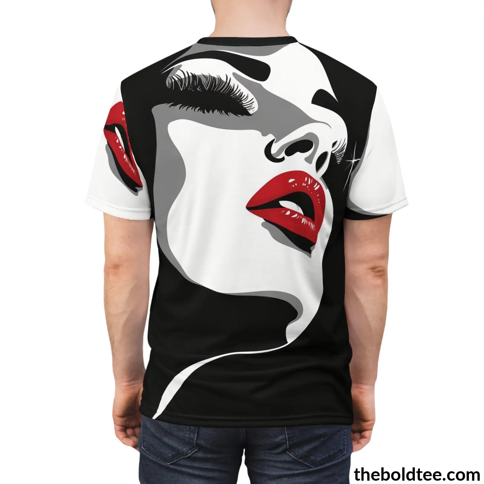 Diva Pop Art Tee - Premium All Over Print Crewneck Prints