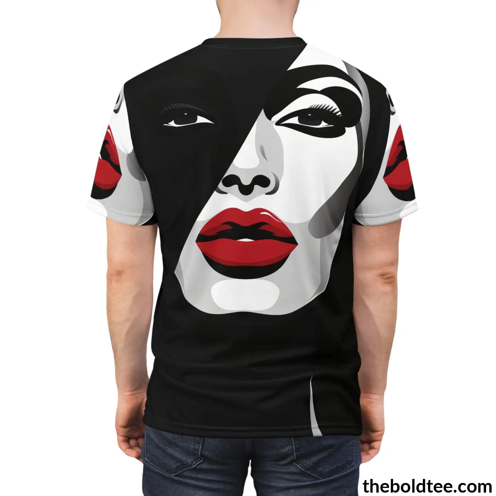 Diva Pop Art Tee - Premium All Over Print Crewneck Prints